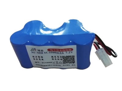 鲨科/SHARK V1917，V1950，VX3，XB1918扫地机电池Ni-MH SC3500mAh 7.2V